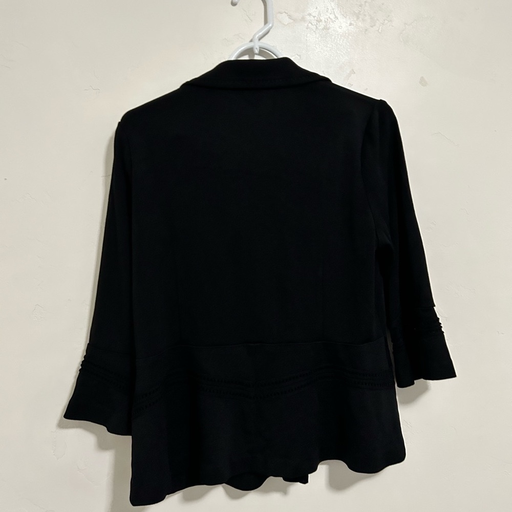 Misook black‎ blazer size medium - Picture 7 of 8